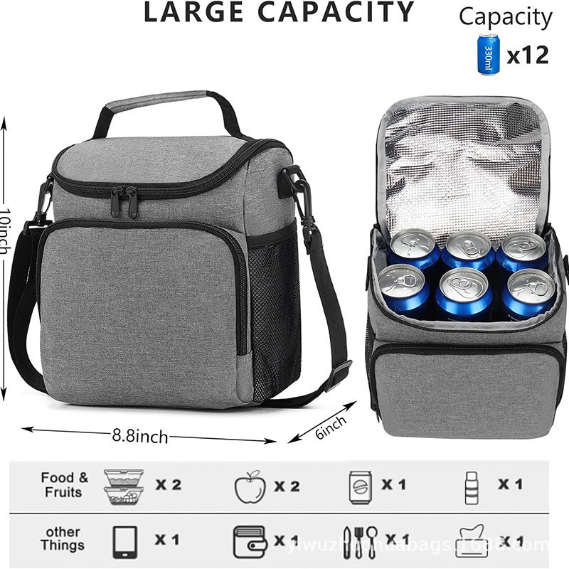 Damen isolierte Lunchbox mit multifunktionalen Fächern Brehn