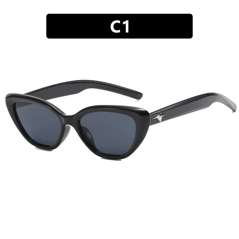 Damen Cat-Eye Sonnenbrille im modernen Design mit stylishem Rahmen Brehn