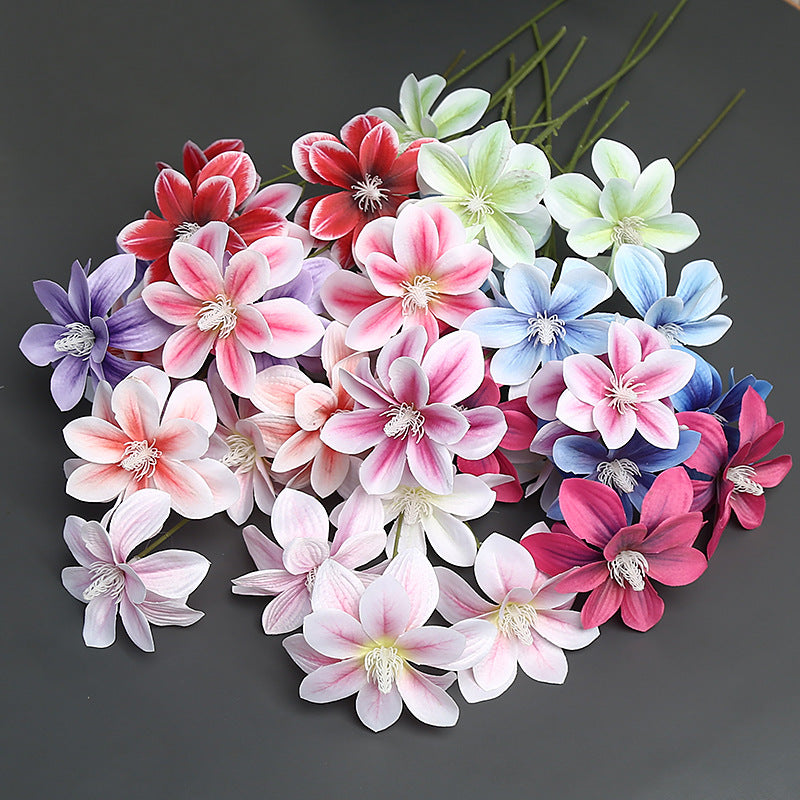 Künstliche Dekorative Blumen für die Wohnkultur Anzeige