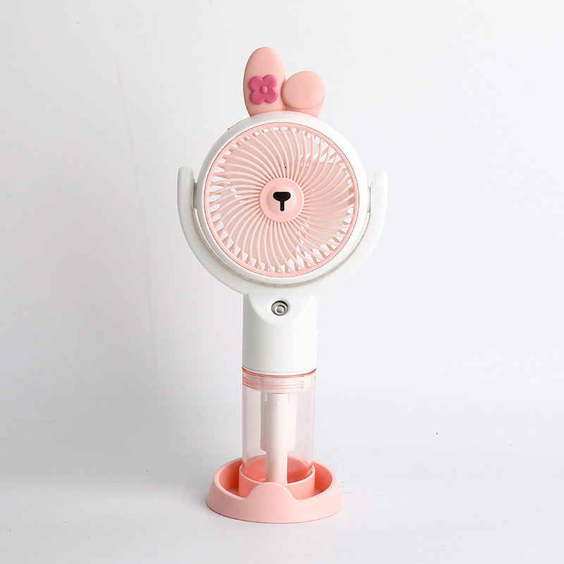 Damen tragbarer Mini-Ventilator mit Wasserzerstäuber Brehn