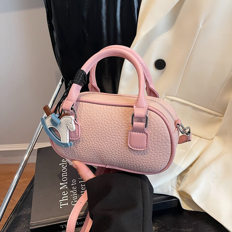 Texturierte Mini-Handtasche Brehn