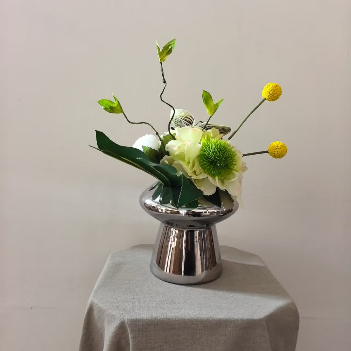 Elegante florale Mittelstück