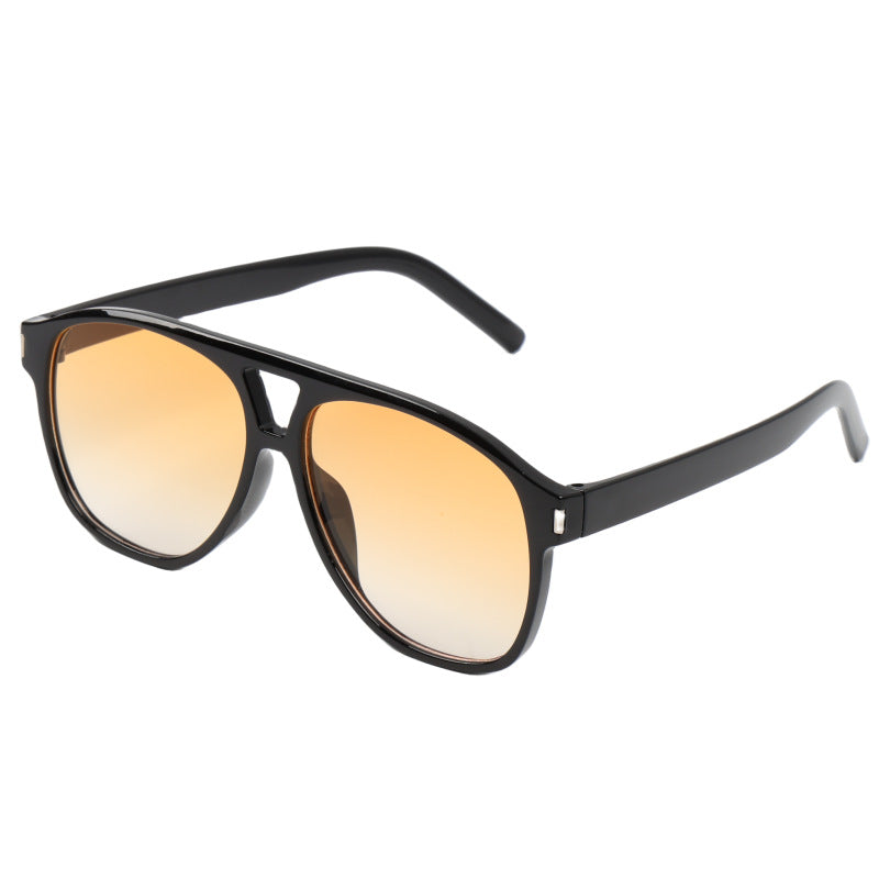 Damen modische Sonnenbrille mit einzigartigem Leopardendetail Brehn