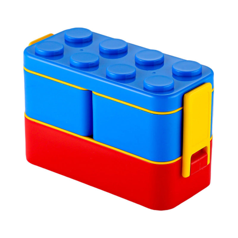 Kreativer Lego-inspirierter Lebensmittelaufbewahrungsbehälter