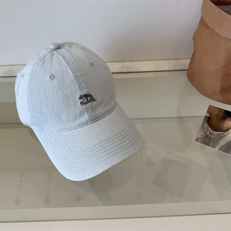 Damen Classic Denim Baseball Cap Brehn