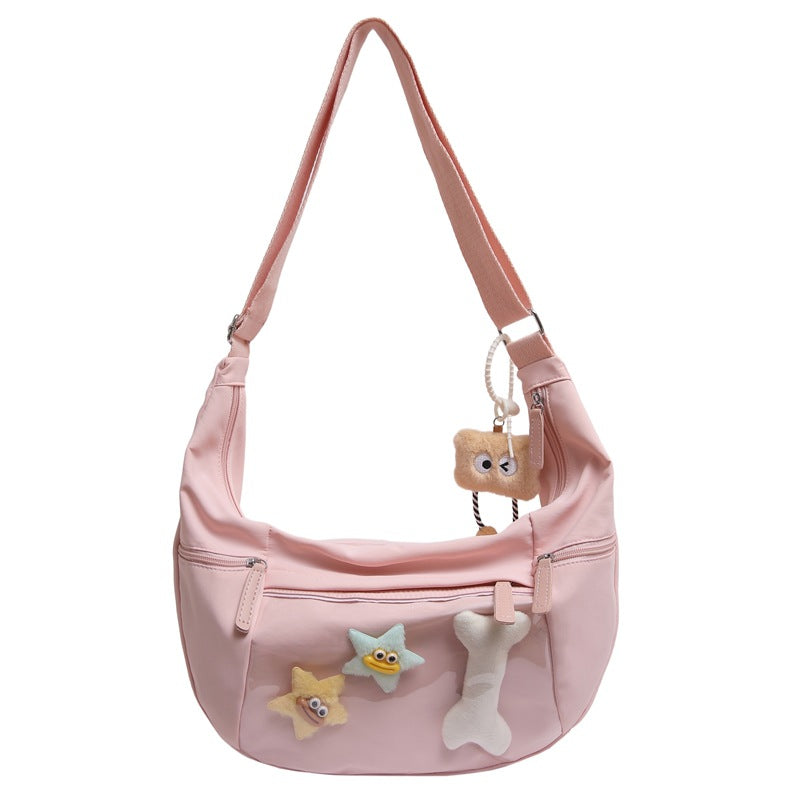 Verspielte lässige Schultertasche