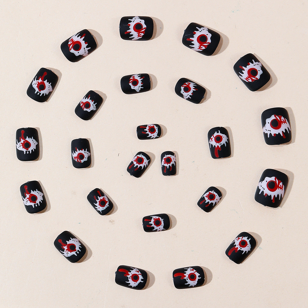 Gothic Horror Nagelkunst Set Brehn