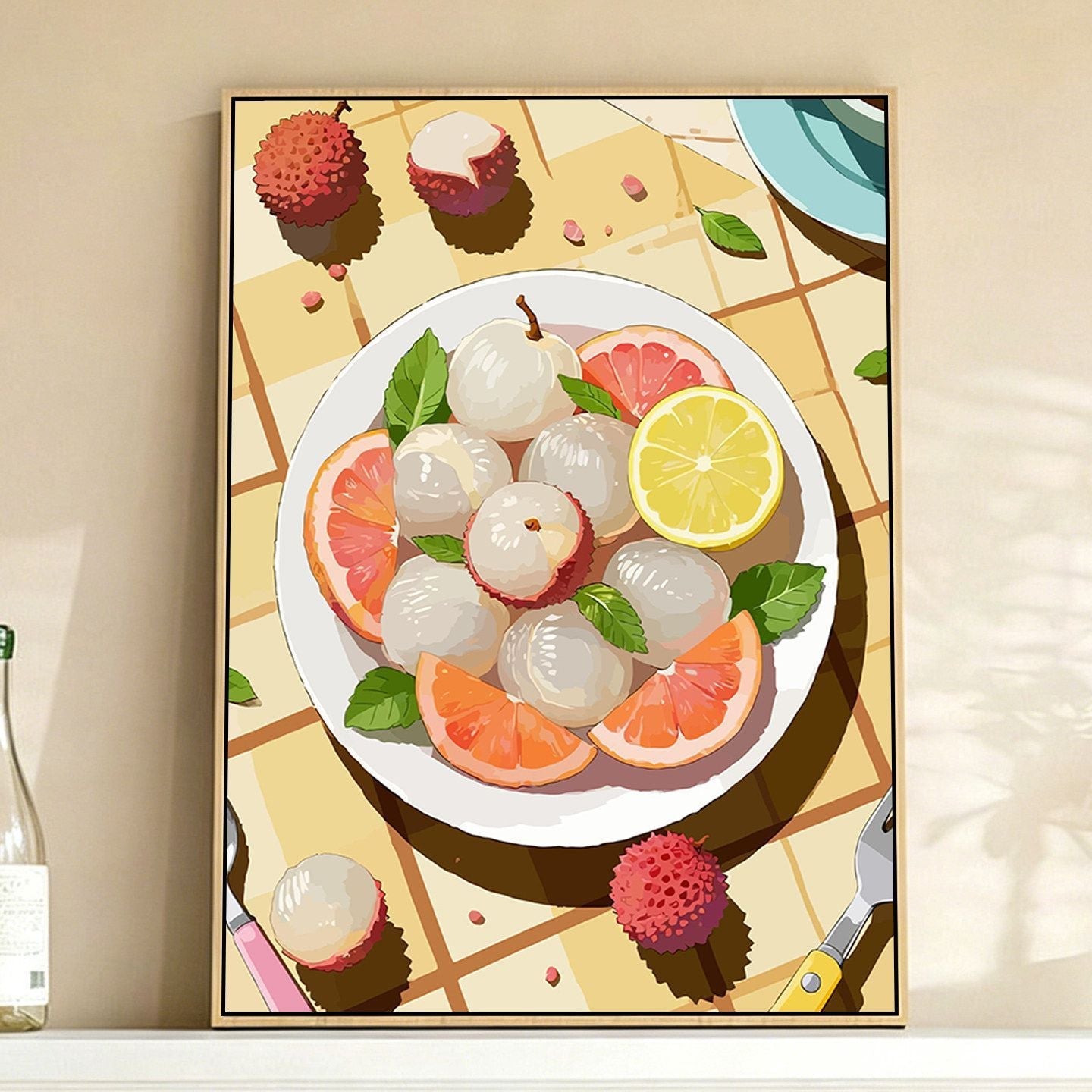 Kunstdruck Brehn