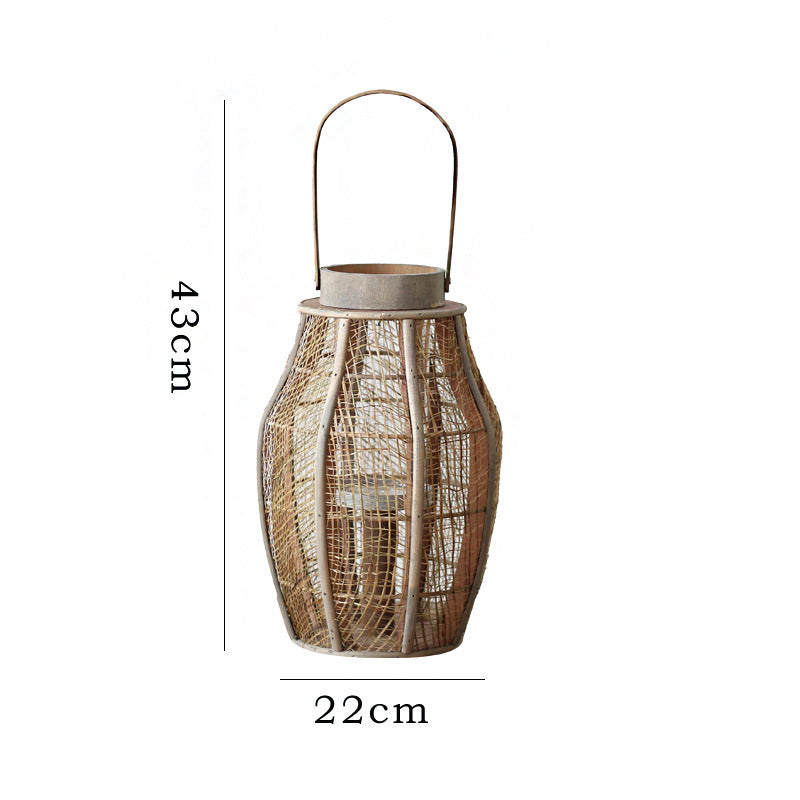 Dekorative Rattan-Lampe Brehn