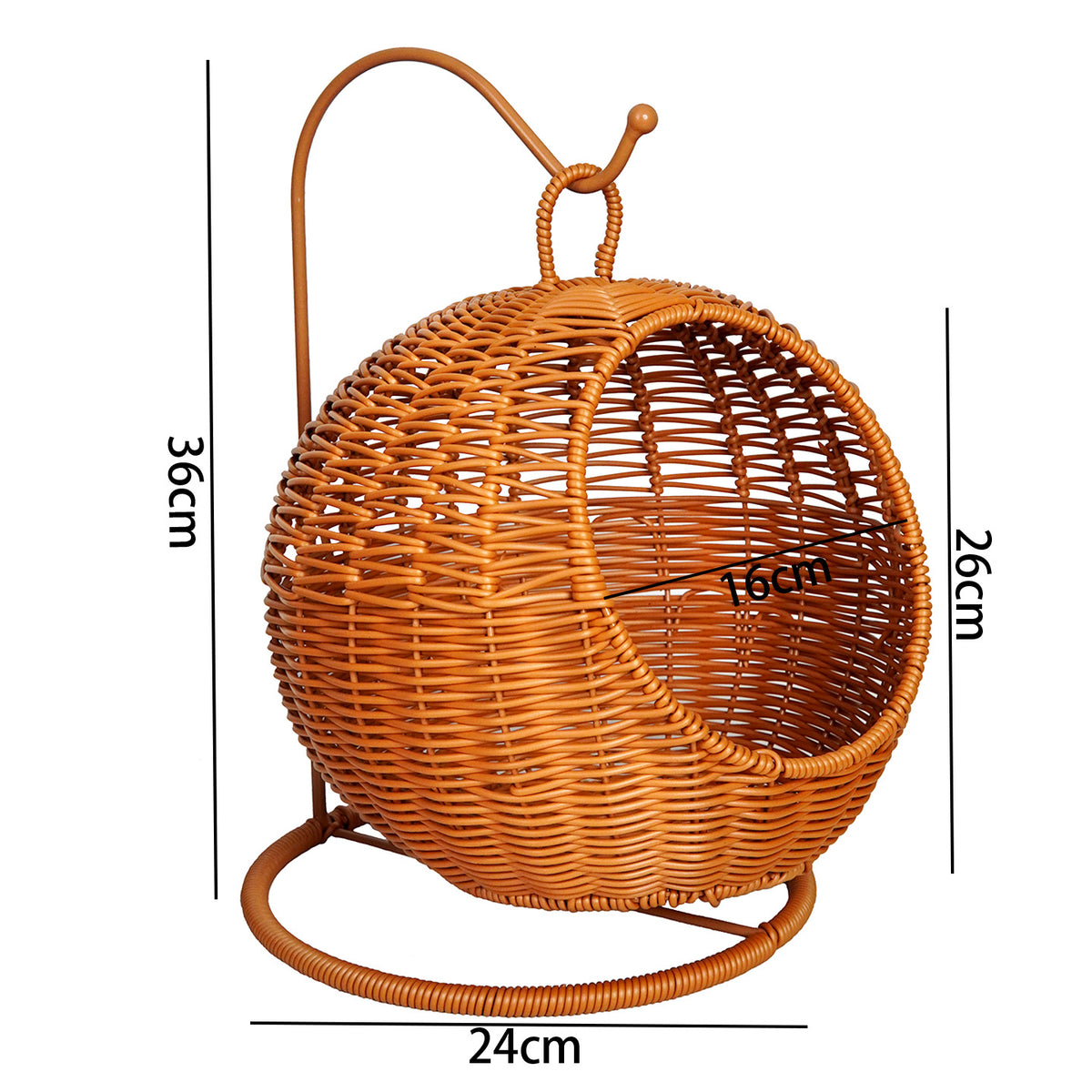 Dekorative Geflochtene Haustierkorb Brehn