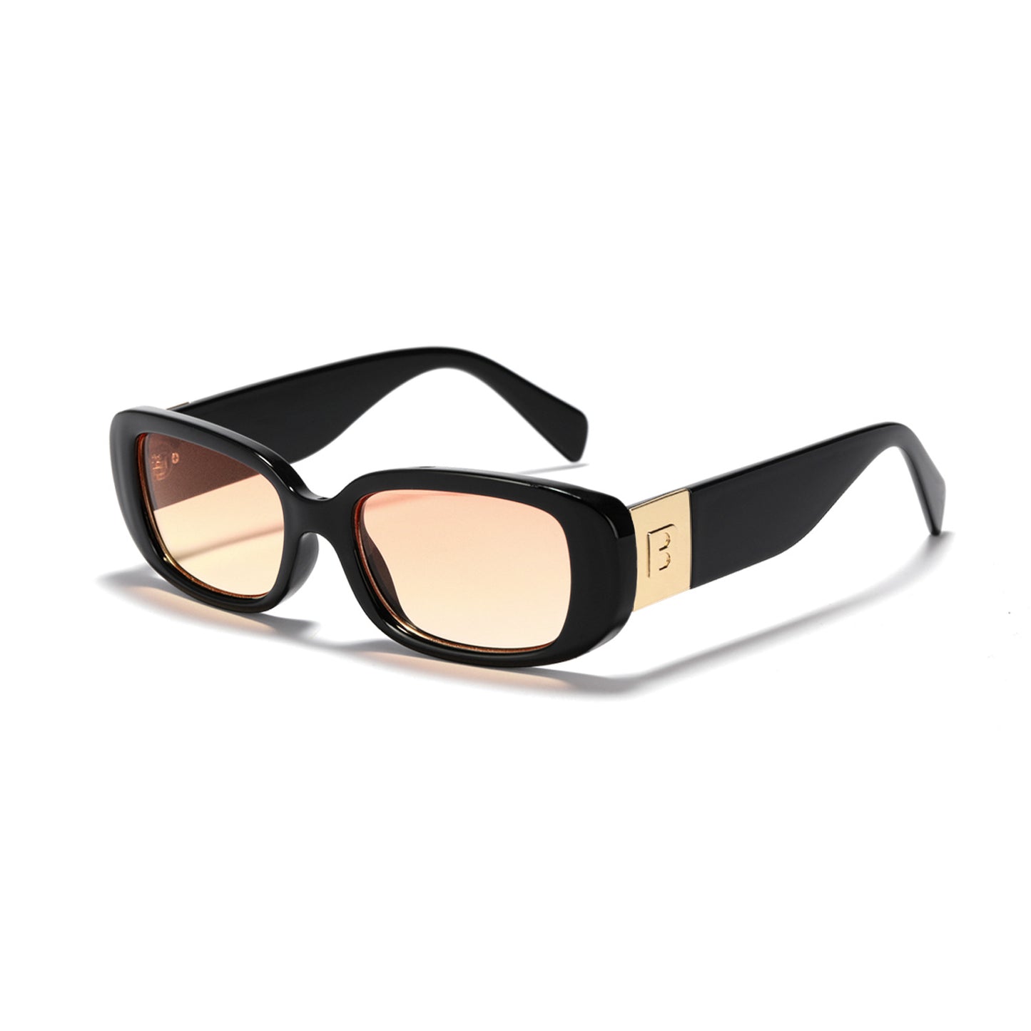Damen trendige Sonnenbrille mit modischem Klarglasrahmen und UV-Schutz Brehn