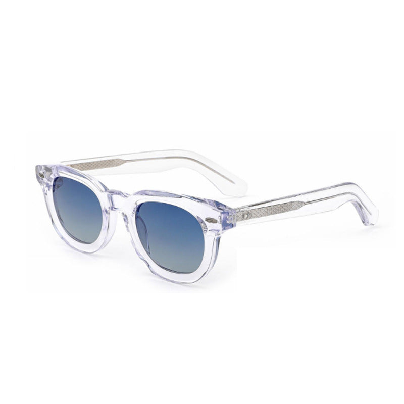 Damen retro-inspirierte Sonnenbrille mit breitem Schildpatt-Rahmen und harmonischen Gläsern Brehn