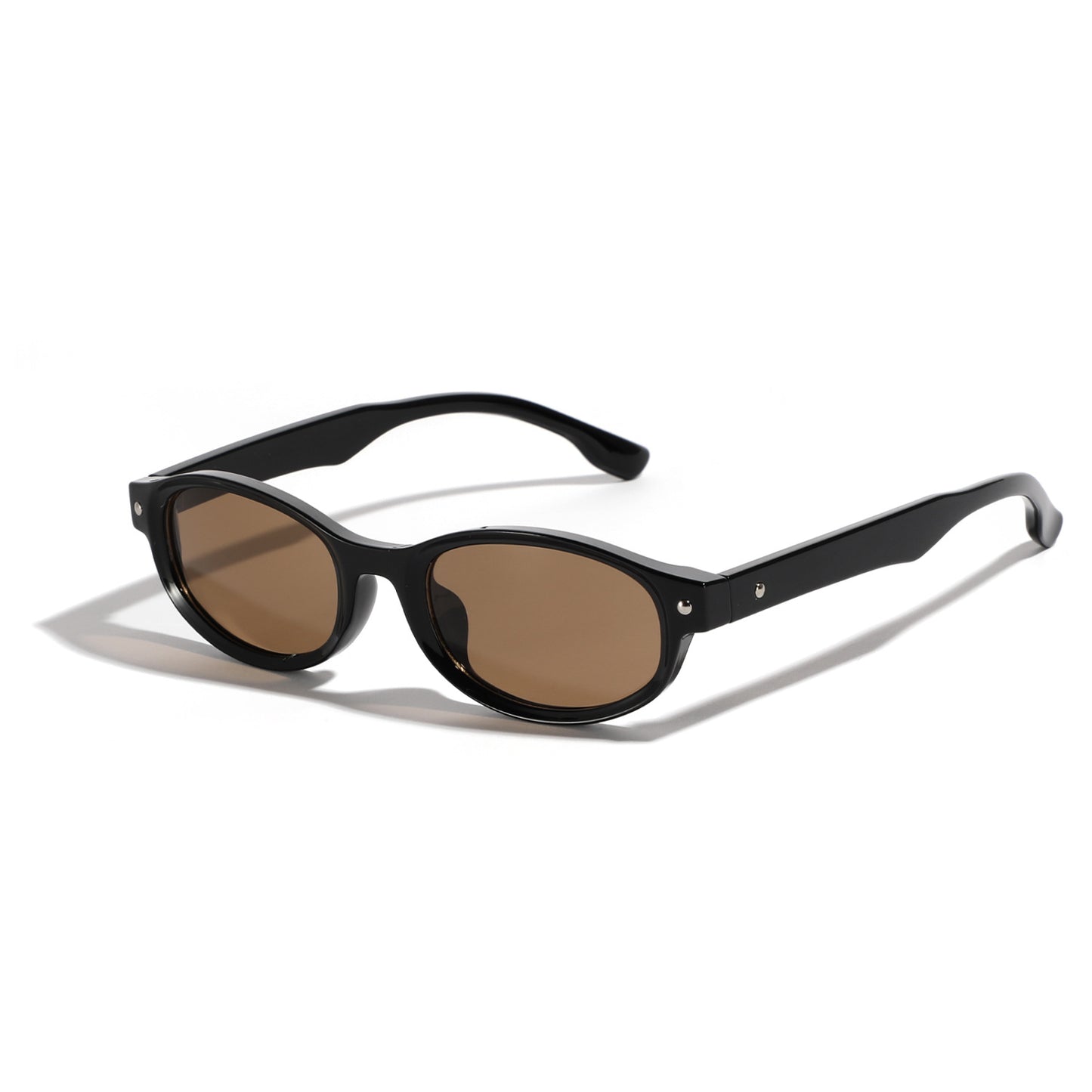 Damen modische Sonnenbrille mit geschwungenem Design und UV-Schutz Brehn
