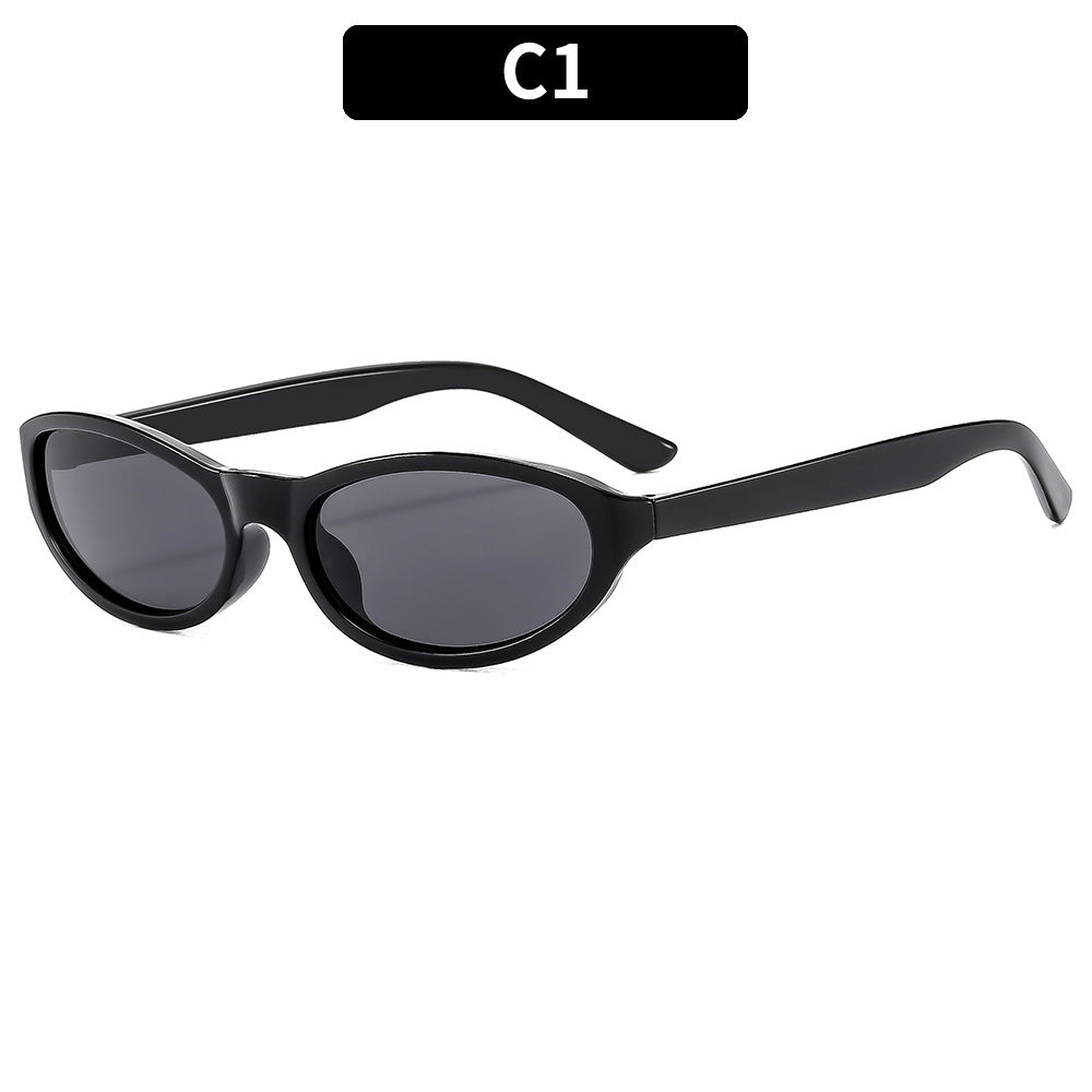 Modernes Design Stilvolle ovale Rahmen Sonnenbrille