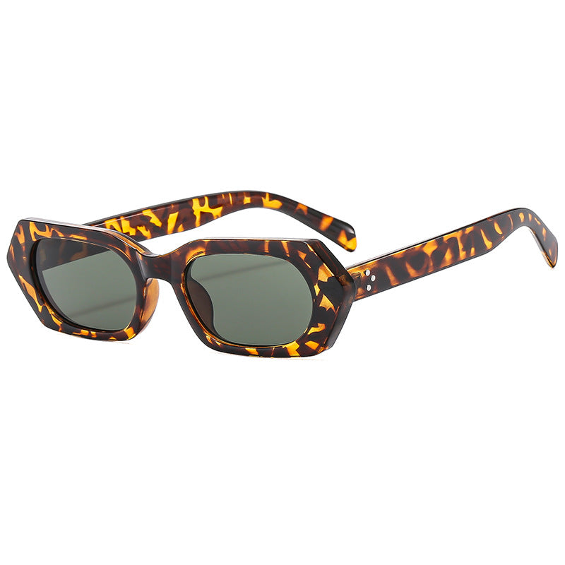 Damen modische Sonnenbrille mit stylish geometrischem Design Brehn