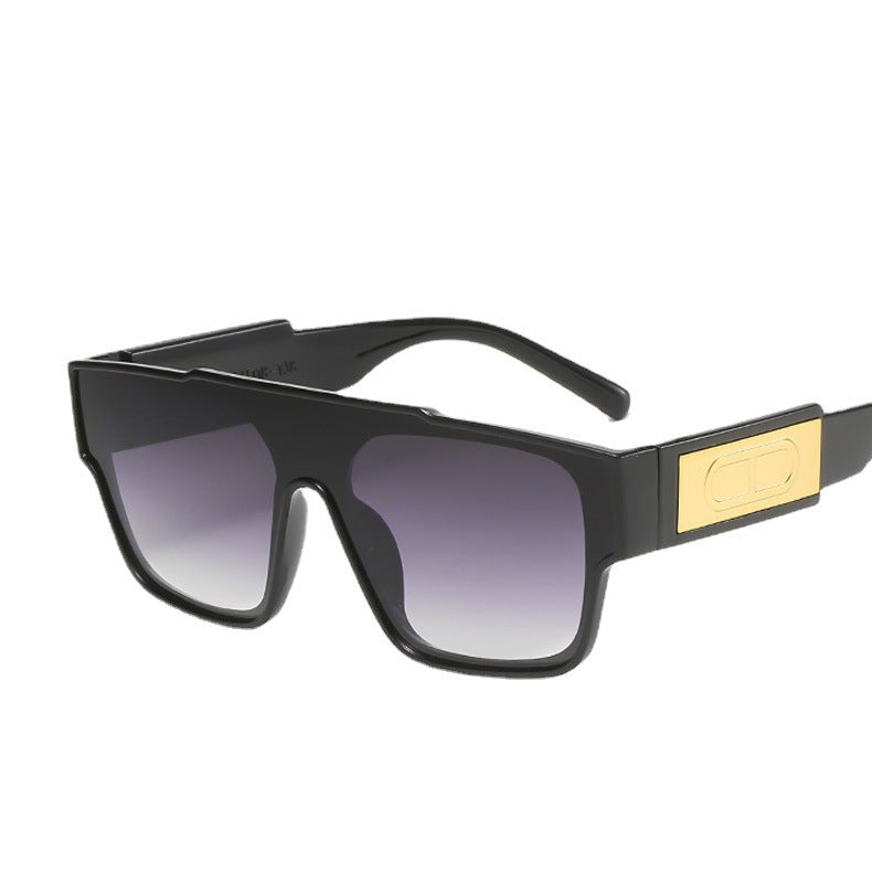 Damen Modische oversized Schlagschutz-Sonnenbrille im extravaganten Design Brehn