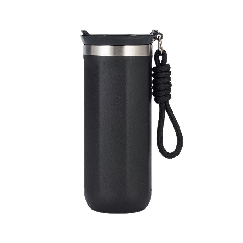 Damen Stylische Thermosflasche mit Trageband Brehn