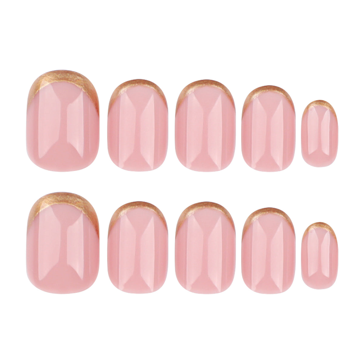 Elegante Nagelkunst im modernen French-Tip Stil Brehn