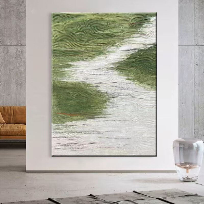 Abstrakte Texturierte Landschaft Wanddekoration