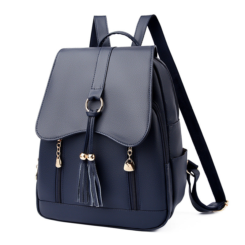 Elegante Kunstleder Rucksack