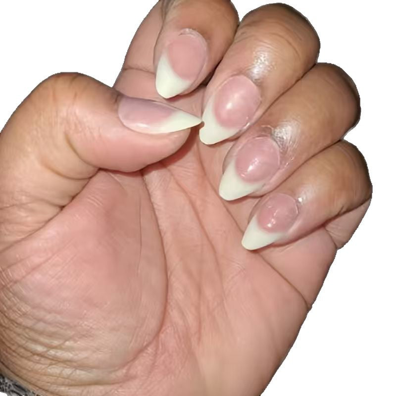 French Tip Acryl Nagel Set Brehn