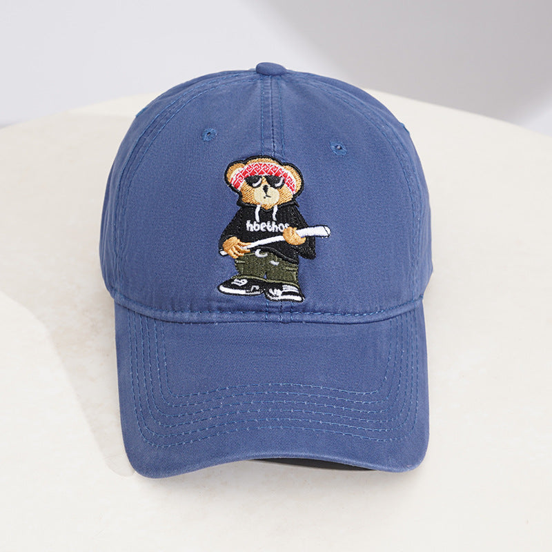 Männer's Bestickte Cartoon-Charakter Baseballcap Brehn
