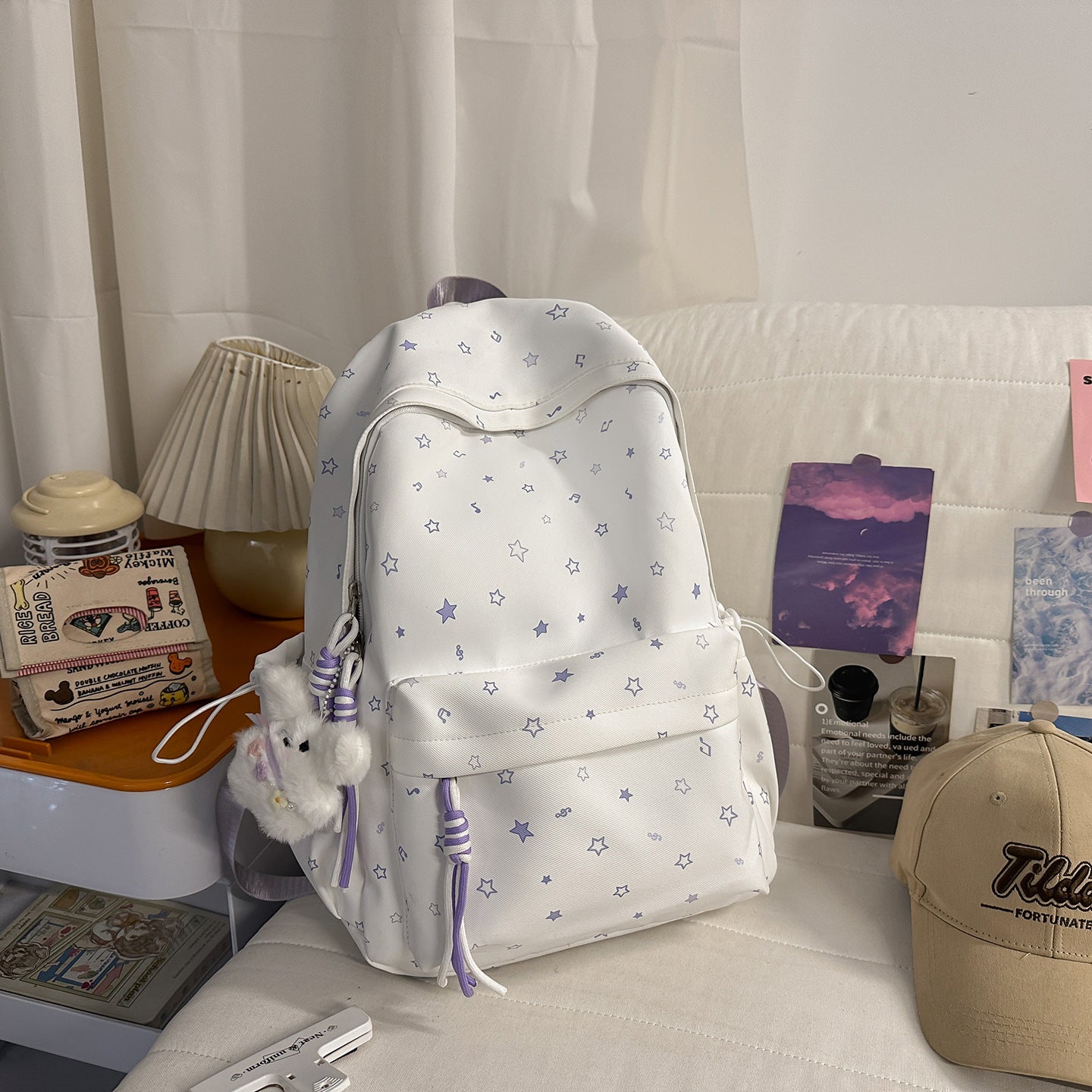 Modischer Rucksack mit Buntem Sternenmuster Brehn