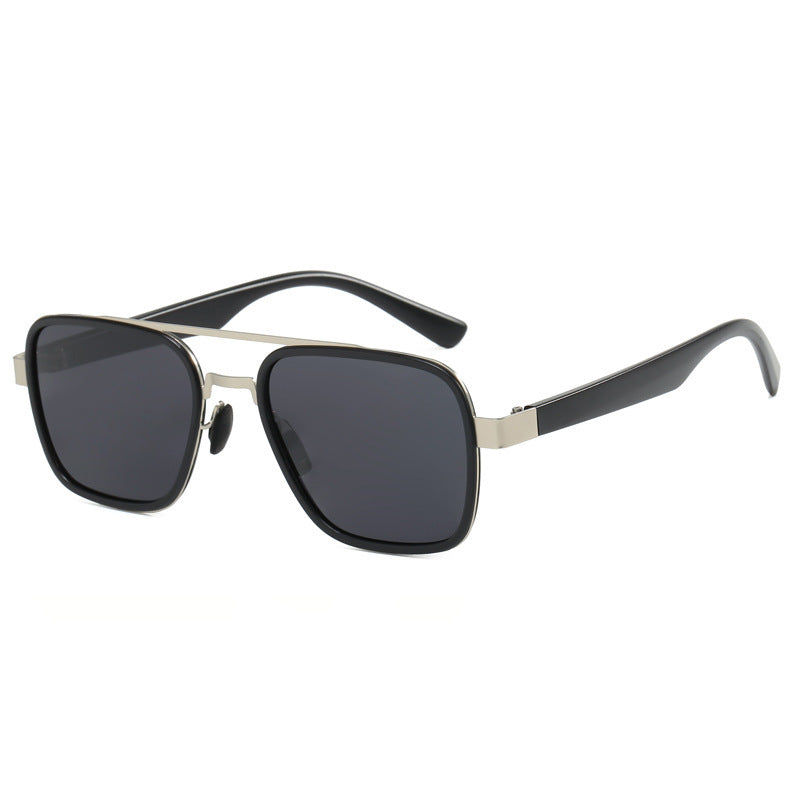 Damen modische Sonnenbrille mit quadratischem Rahmen und innovativen Gläsern Brehn
