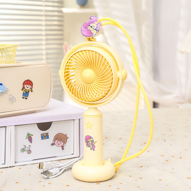 Faltbarer Handventilator für Frauen mit flexiblem Montagesystem Brehn
