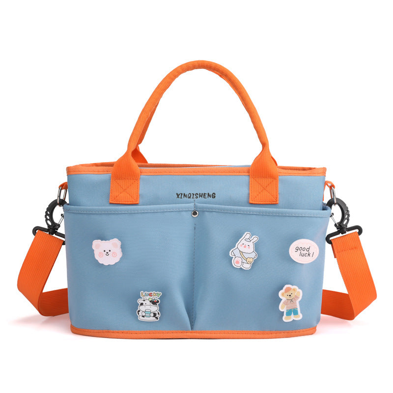 Multi-Taschen Blumenmuster Tote Bag Brehn