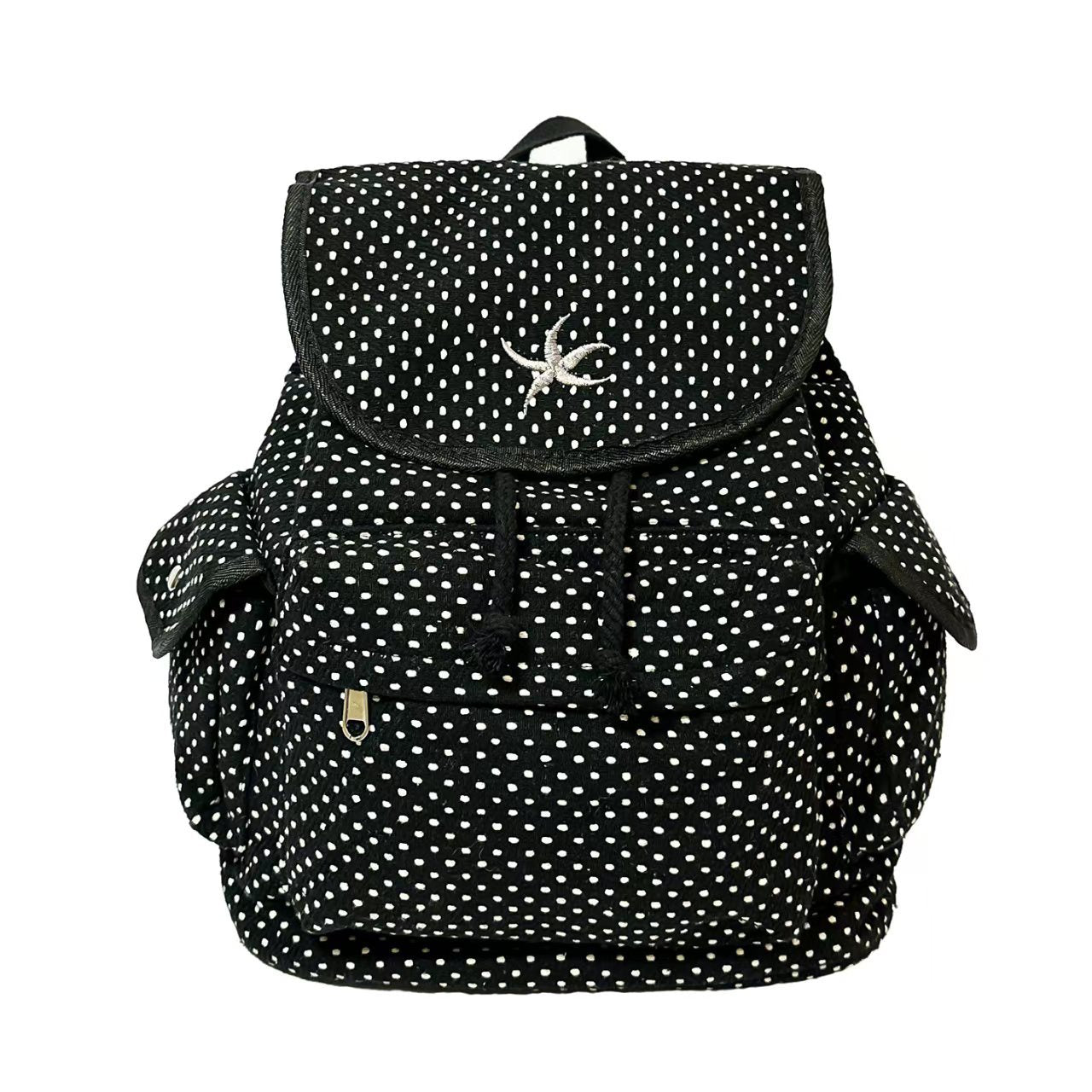 Rucksack mit Verspieltem Punktemuster und Praktischem Stauraum Brehn