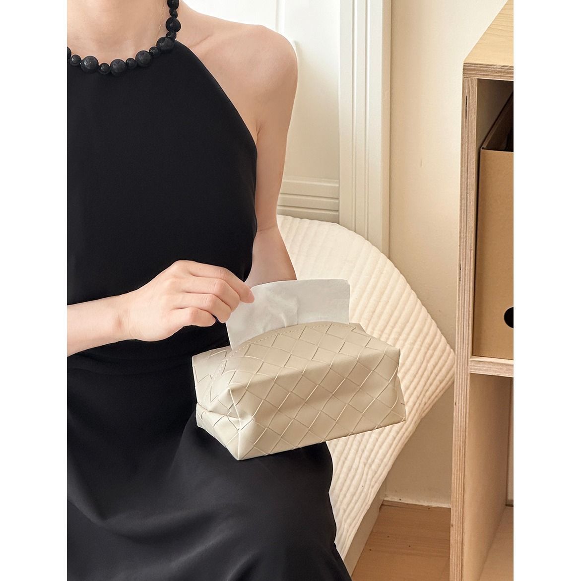Dekorativer Ven Tissue Holder Brehn