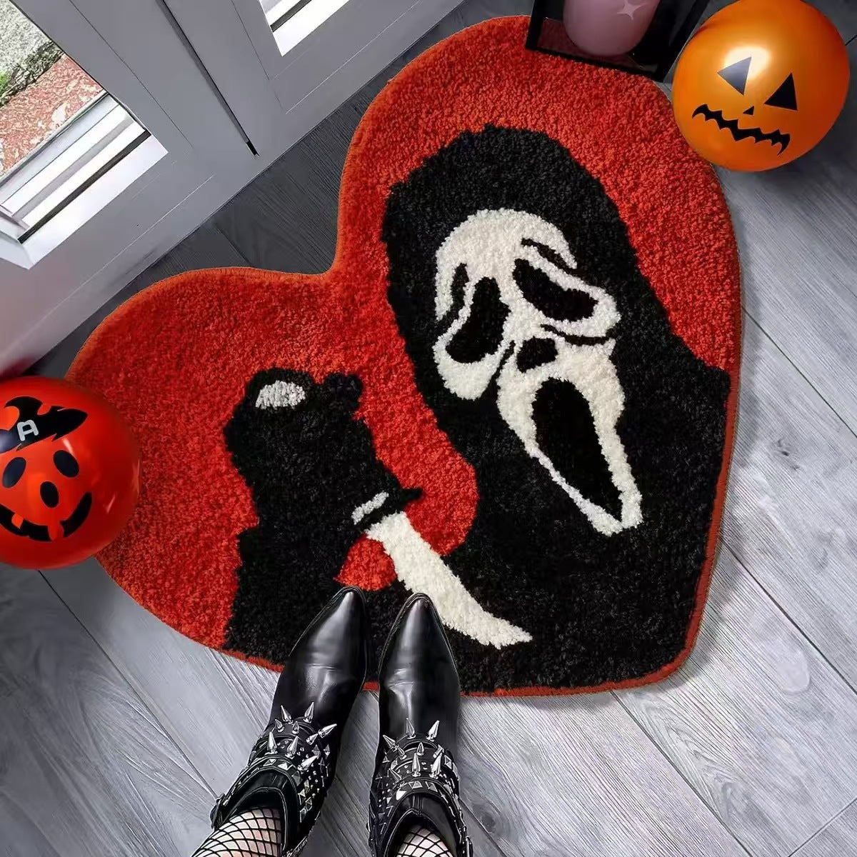 Halloween Kürbisförmiger Teppich