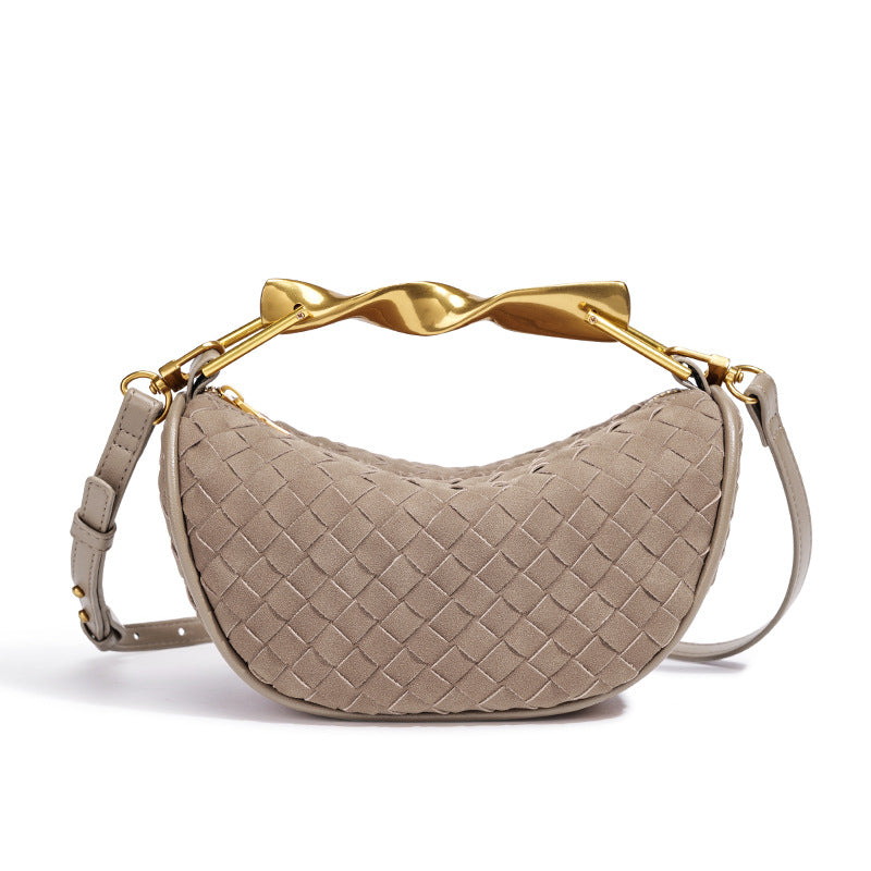 Skulptierte Griff Mini-Handtasche Brehn
