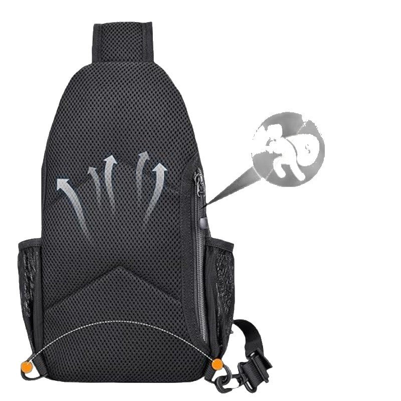 Ergonomischer Sling-Rucksack mit Mehreren Fächern und Praktischen Halterungen Brehn