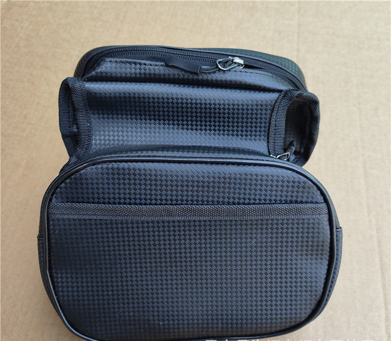 dual-compartment reflektierende Fahrrad-Satteltasche mit wasserdichtem Material und Schnellverschlüssen Brehn