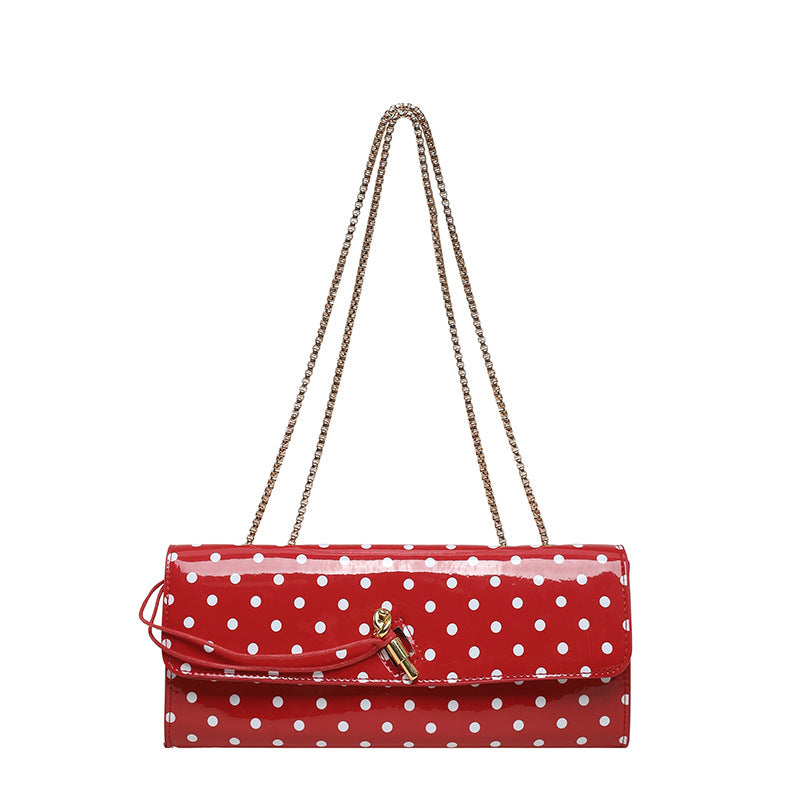 Chice patentierte Leder-Clutch