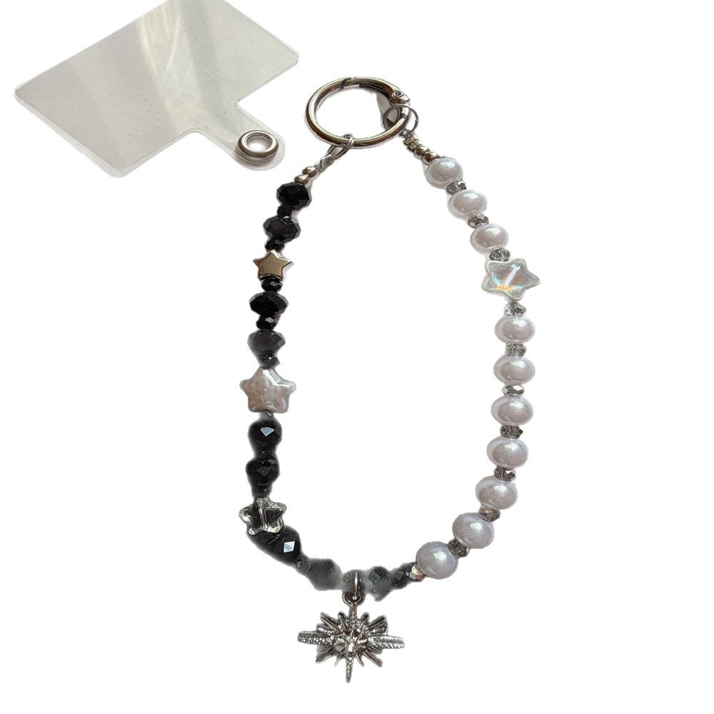 Eleganter Perlen-Charm-Schlüsselanhänger-Halter Brehn