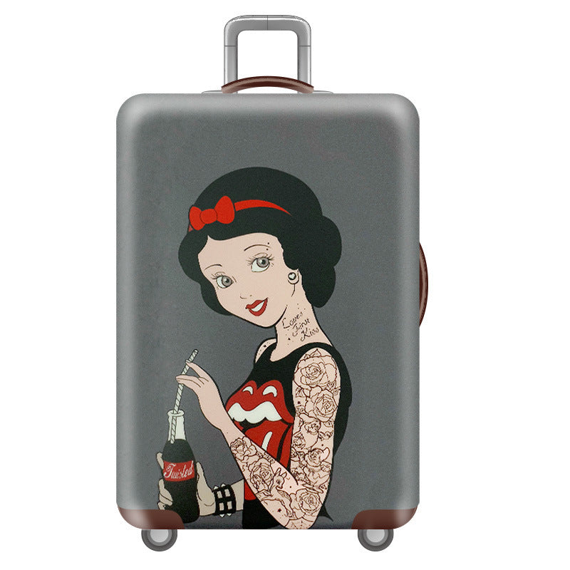 Damen Hartschalenreisekoffer mit einzigartigem Illustration-Design Brehn