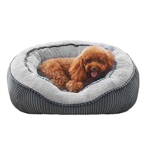 Luxuriöses Plüsch-Hundebett