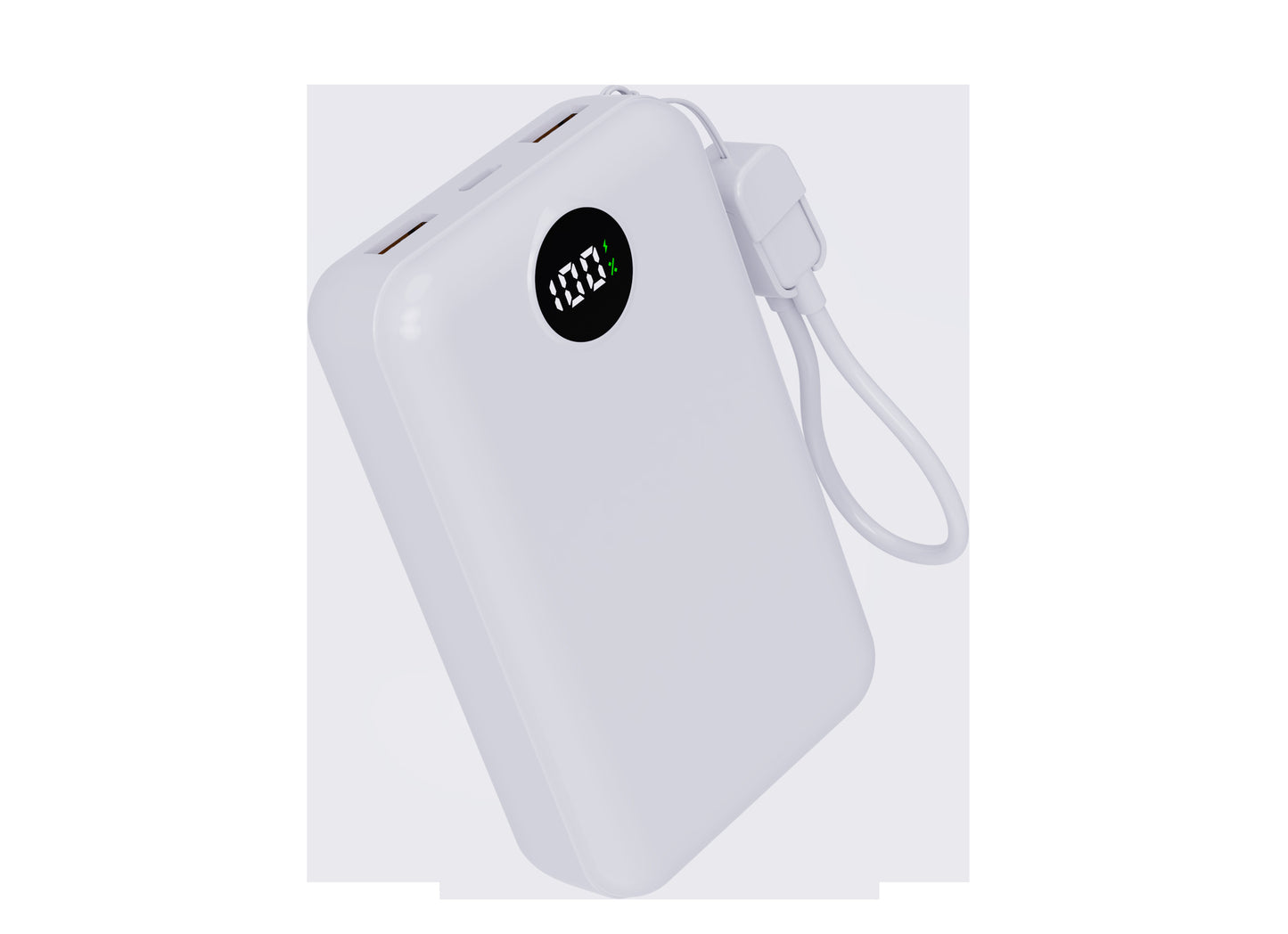 Tragbare Powerbank mit Integrierter Digitaler Anzeige und Intelligenter Ladefunktion Brehn
