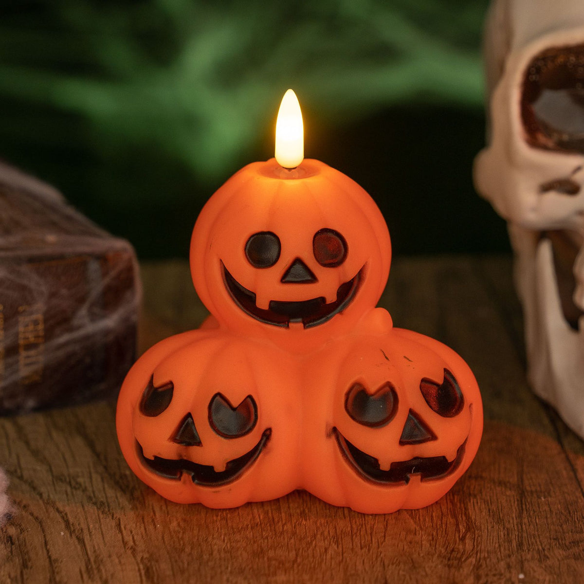 Dekorative Halloween-Kerze
