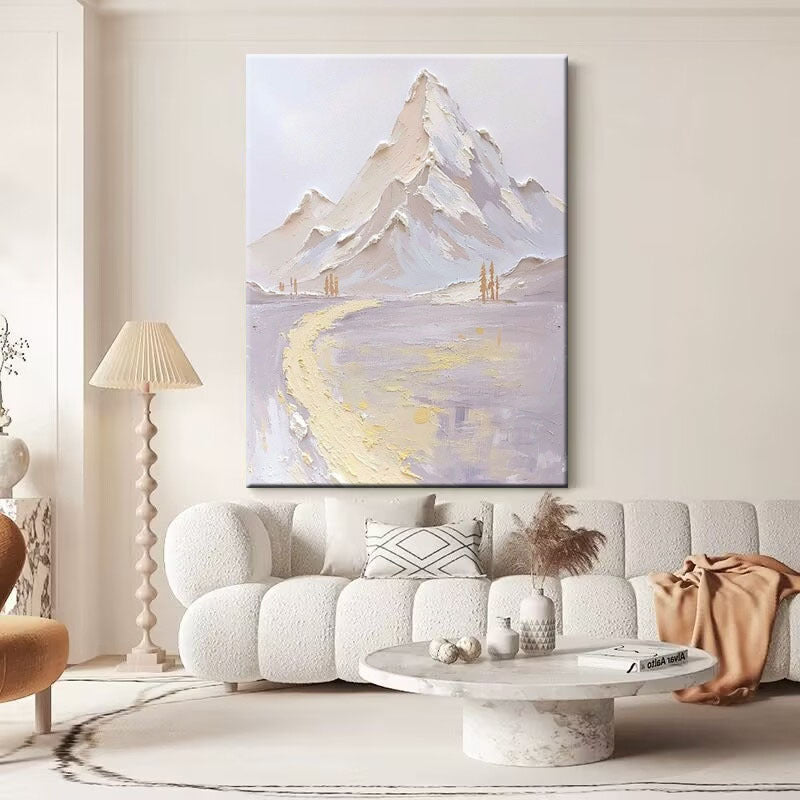 Abstrakte Berglandschaft Leinwandkunst
