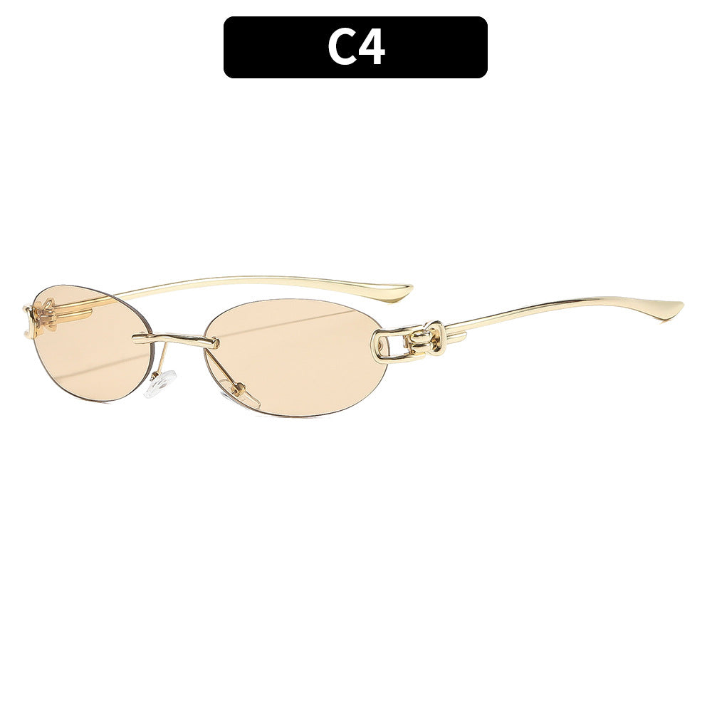 Modische ovale Sonnenbrille 1787664832