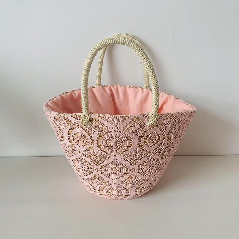 Korbtasche mit Elegantem, Geflochtenem Design Brehn