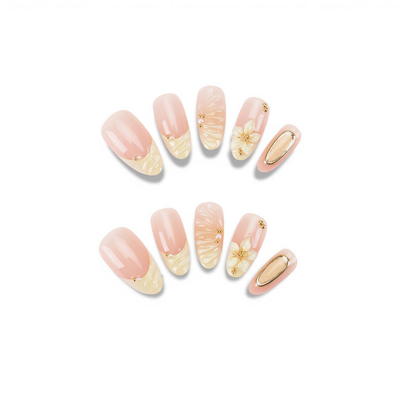 Elegante Blumen Press-On Nagel Set Brehn 1789389044
