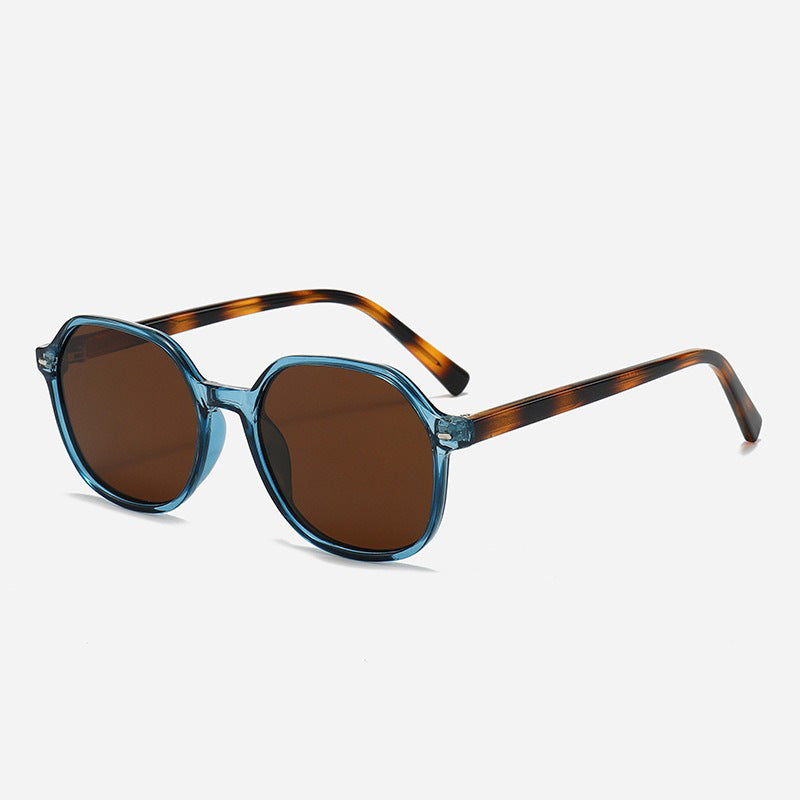 Damen modische Sonnenbrille im extravaganten Schildpatt-Design Brehn