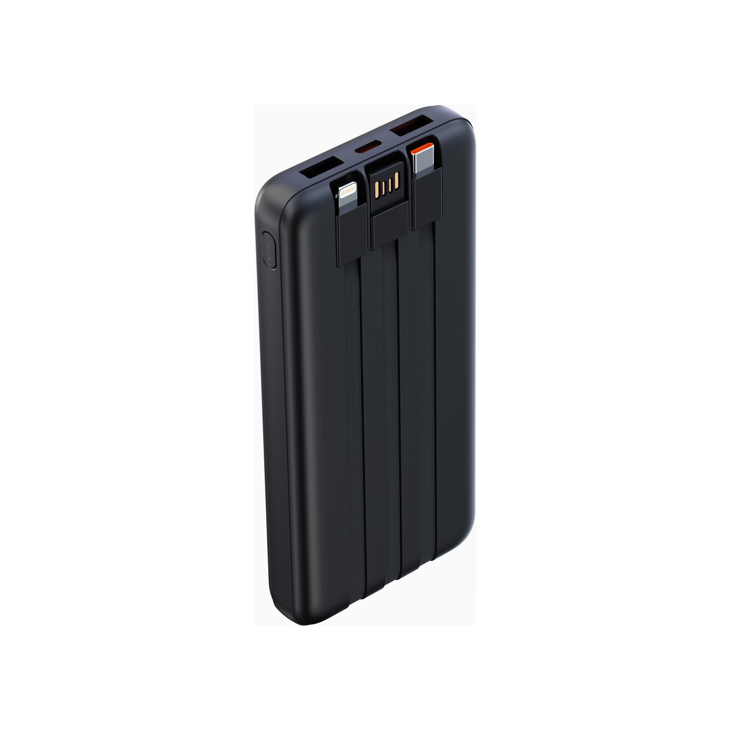 Tragbare Powerbank mit Integriertem Kabelmanagement und Multifunktionalem Ladeanschluss Brehn