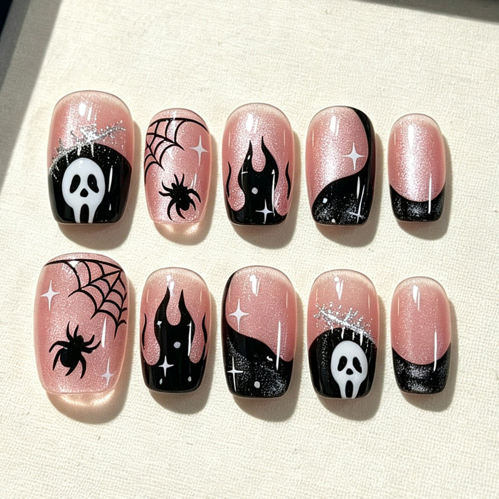 Halloween Thema Press-On Nagelset Brehn