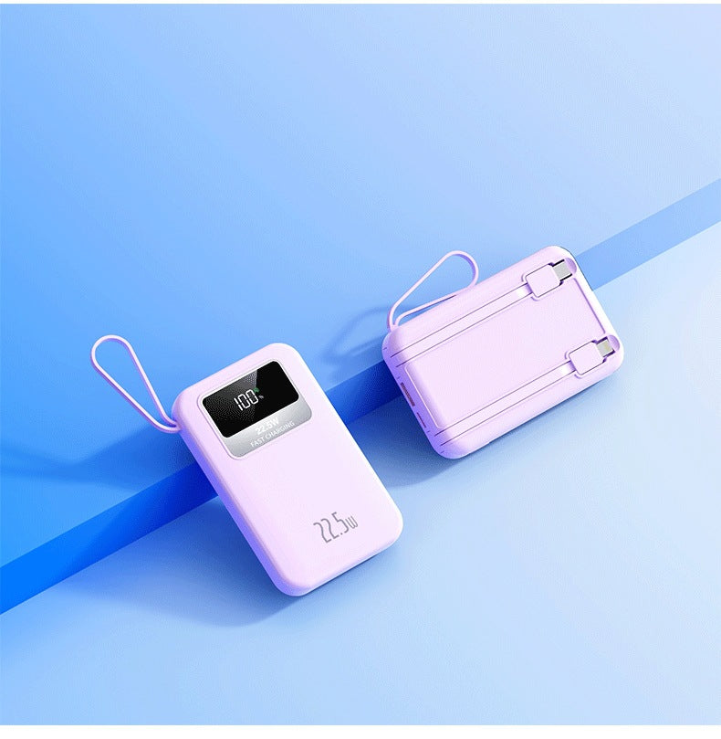 Tragbare Powerbank mit Digitalem Display und Intelligenter 22,5W Schnellladefunktion Brehn
